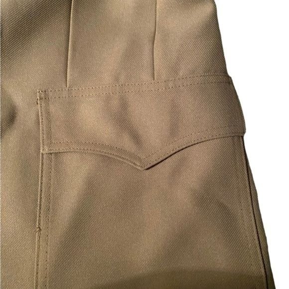 Levi's Tan Sport Coat with Notched Lapels and Structured Silhouette - Picture 9 of 12